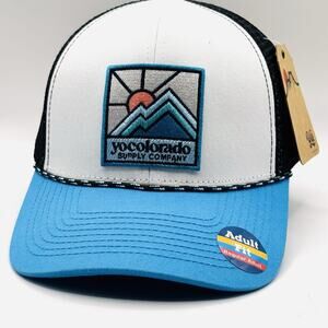 yocolorado Summer Sky Ranger Trucker Hat Adult Fit Snapback